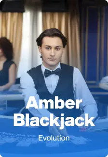Amber Blackjack game tile