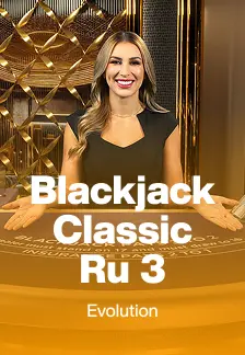 Blackjack Classic Ru 3 game tile